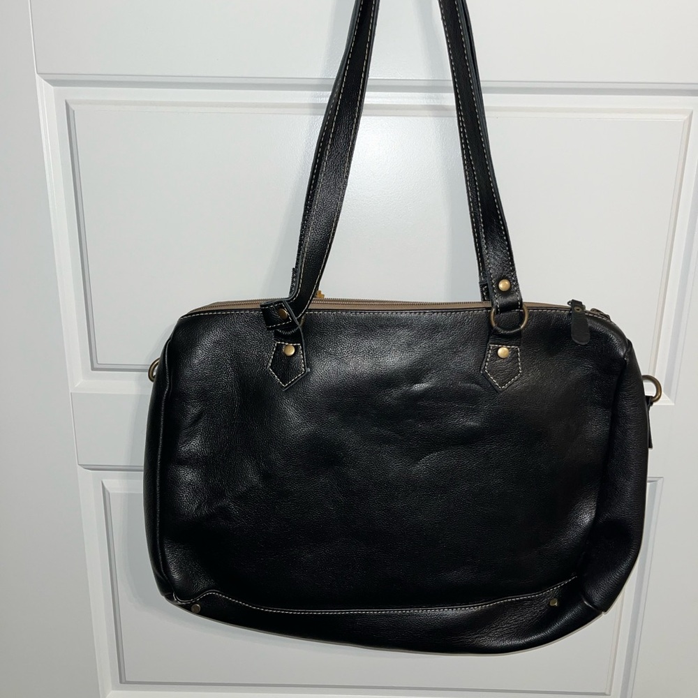 NWT Cactus Cow Hide Myra Bag, little succulents duffle - Picture 2 of 5